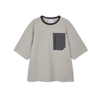 Tech Waffle Box T Pink Beige