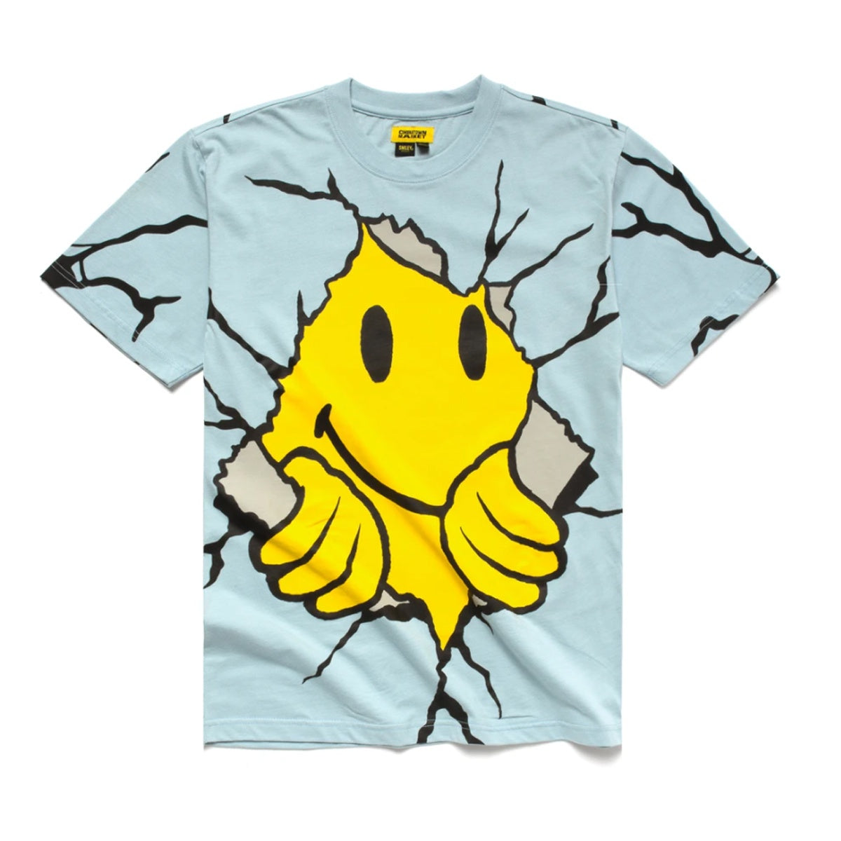 Smiley Dry Wall Breaker Tee Blue