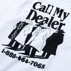 Call My Dealer T Shirt white