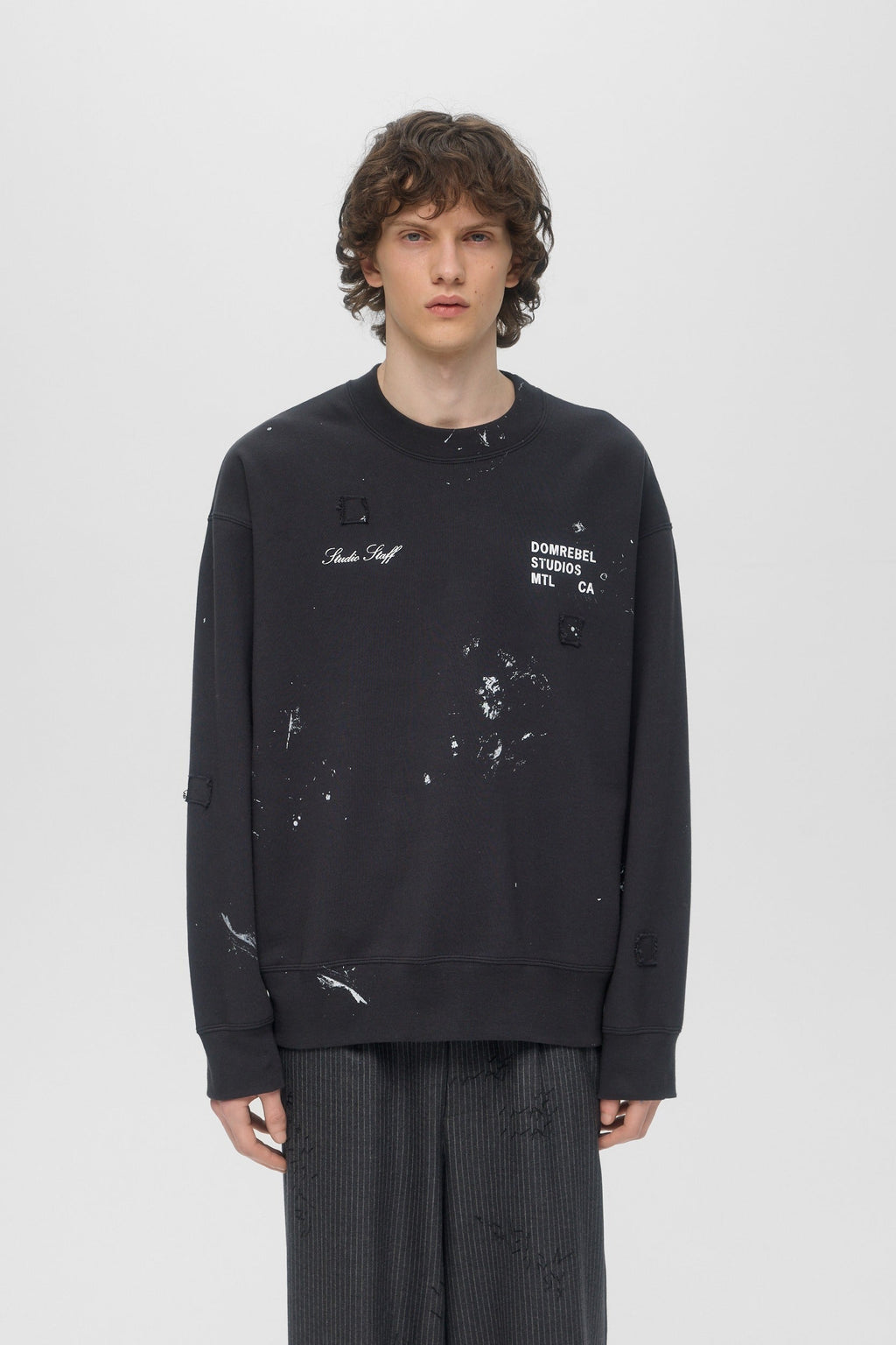 Staff Sweatshirt Old Black Fw26