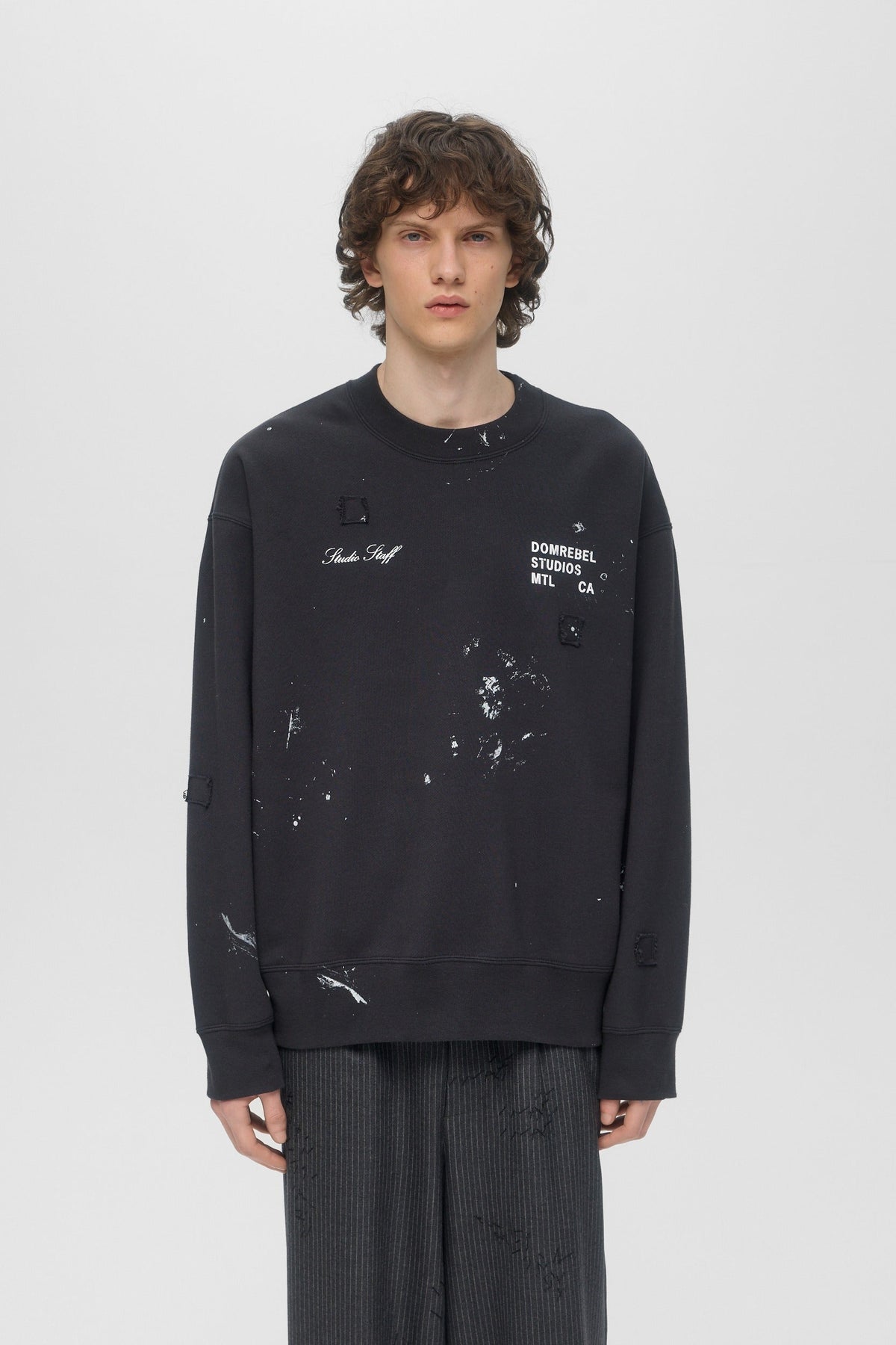 Staff Sweatshirt Old Black Fw26