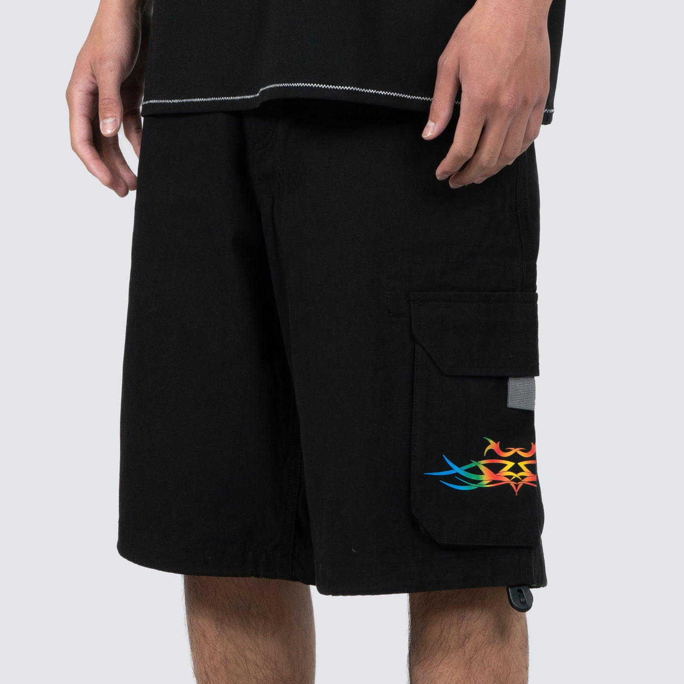 Adventure Cargo Shorts Black