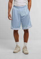 Small Signature Mesh Shorts Blue