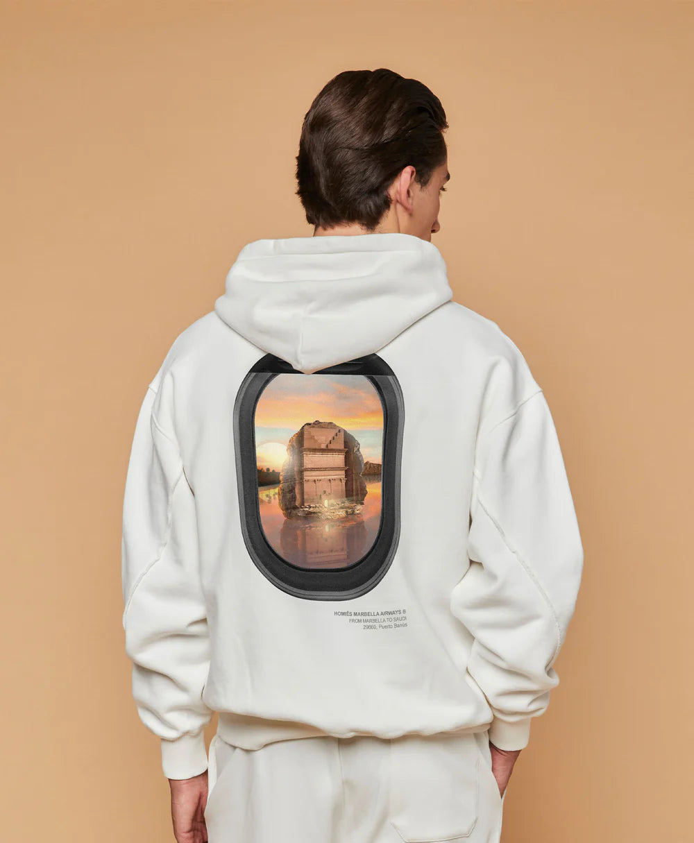 Videogame Hoodie Saudi Edition Vintage White