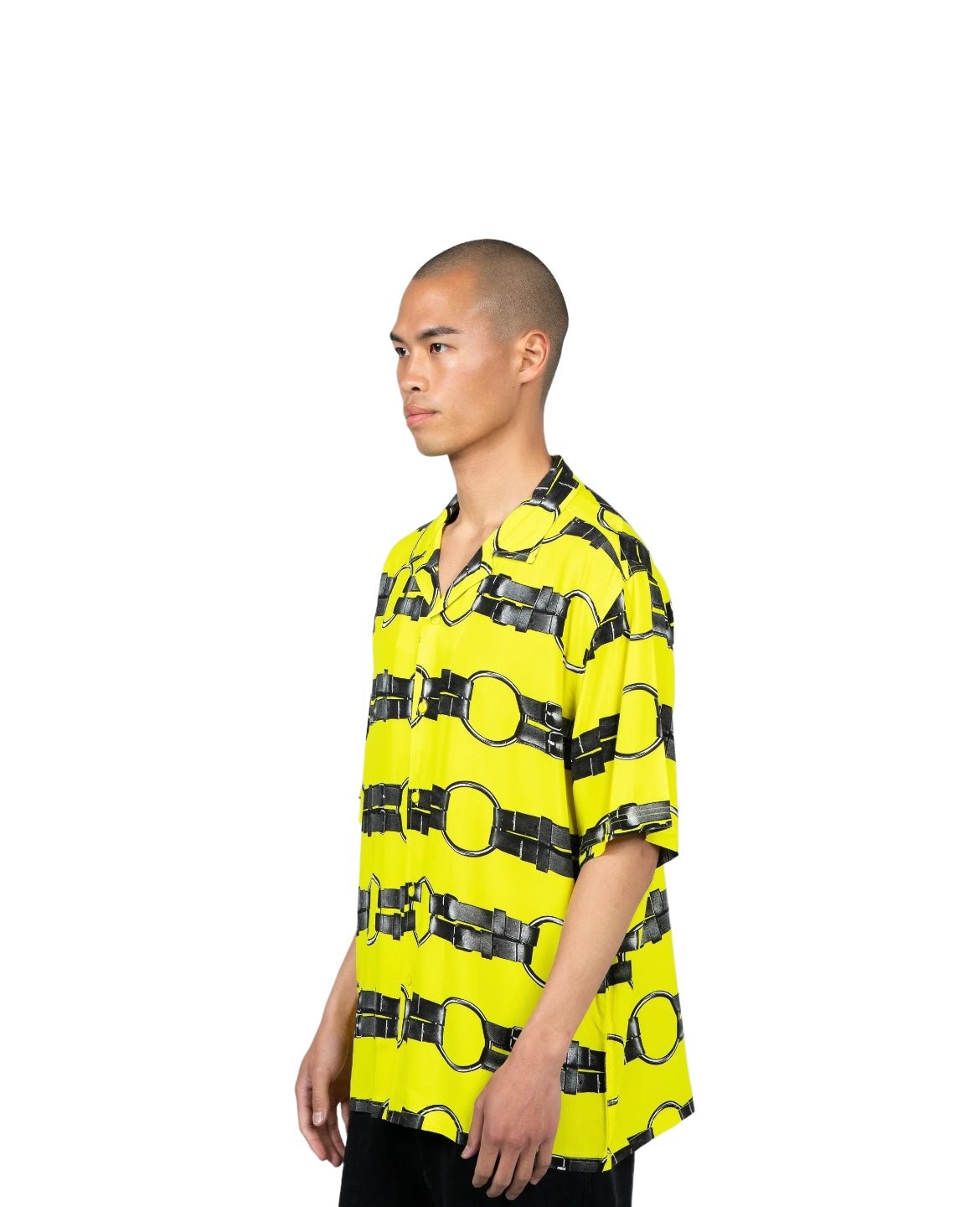 Straps Button Down Yellow