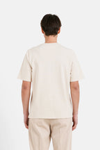 T Shirt Heart Patch 25483 Beig