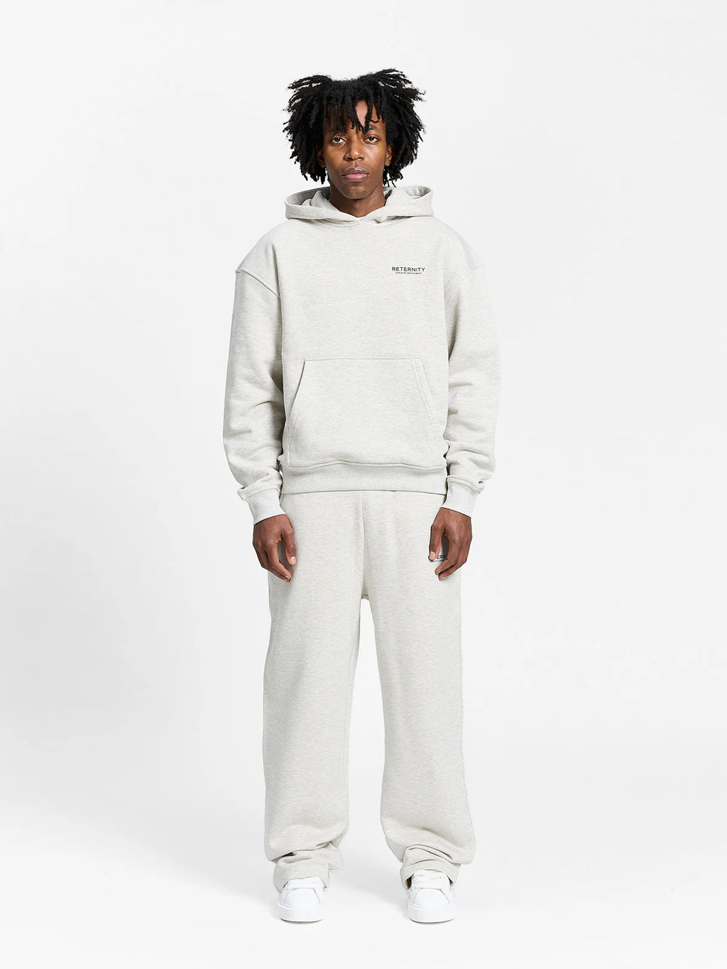 Creative Dept Hoodie Melange Grey