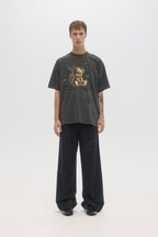 Lil Dev Tshirt Faded Black