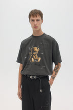 Lil Dev Tshirt Faded Black
