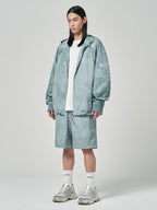 Dyeing Like Polyester Shorts Green