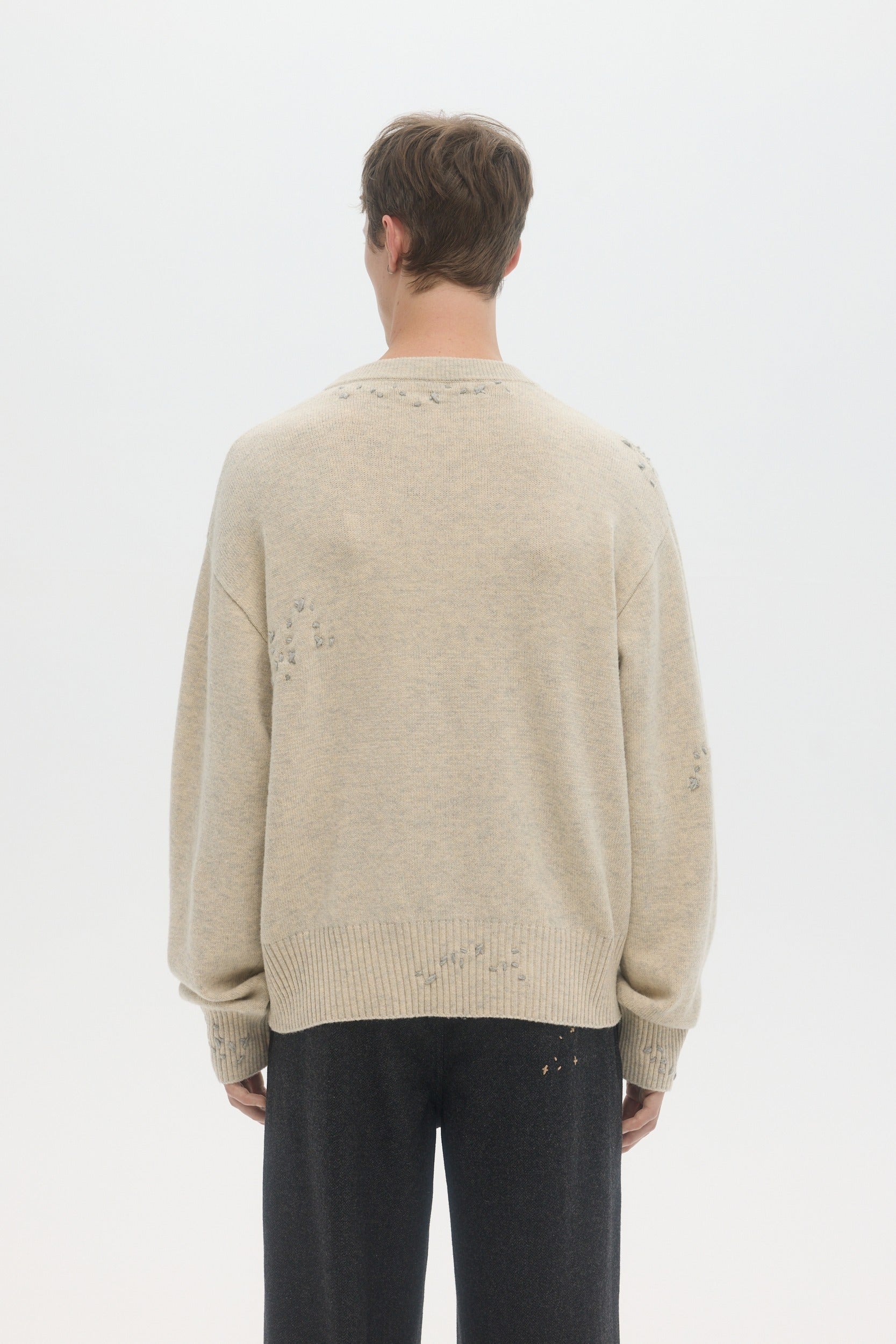 Renegade Knit Crewneck Greige