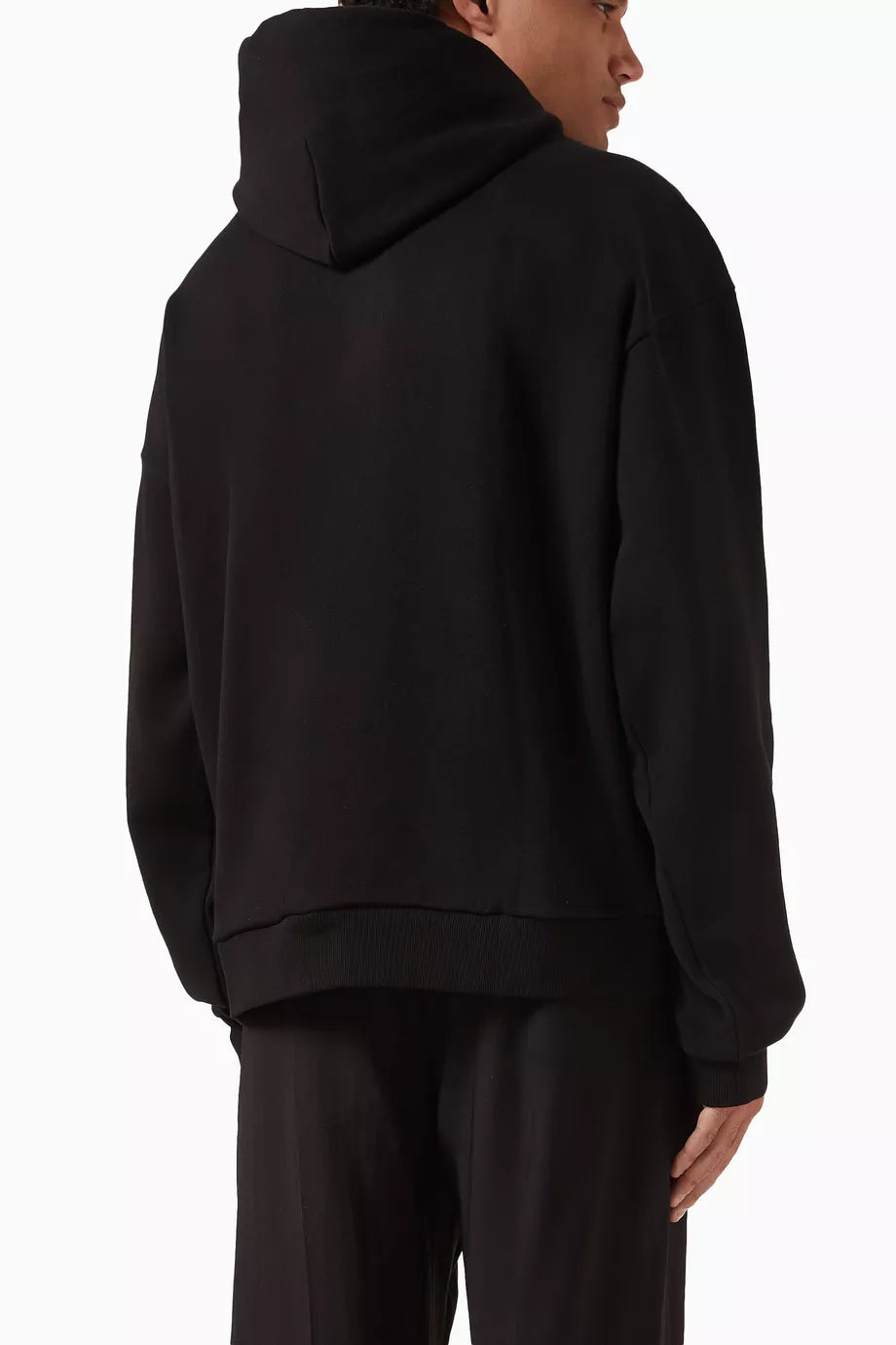 Hee-Haw Bear Hoodie jet black
