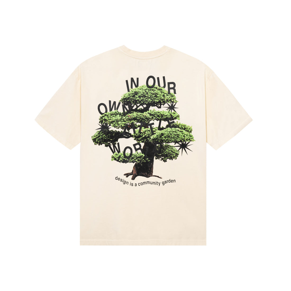 Community Garden T Shirt ecru