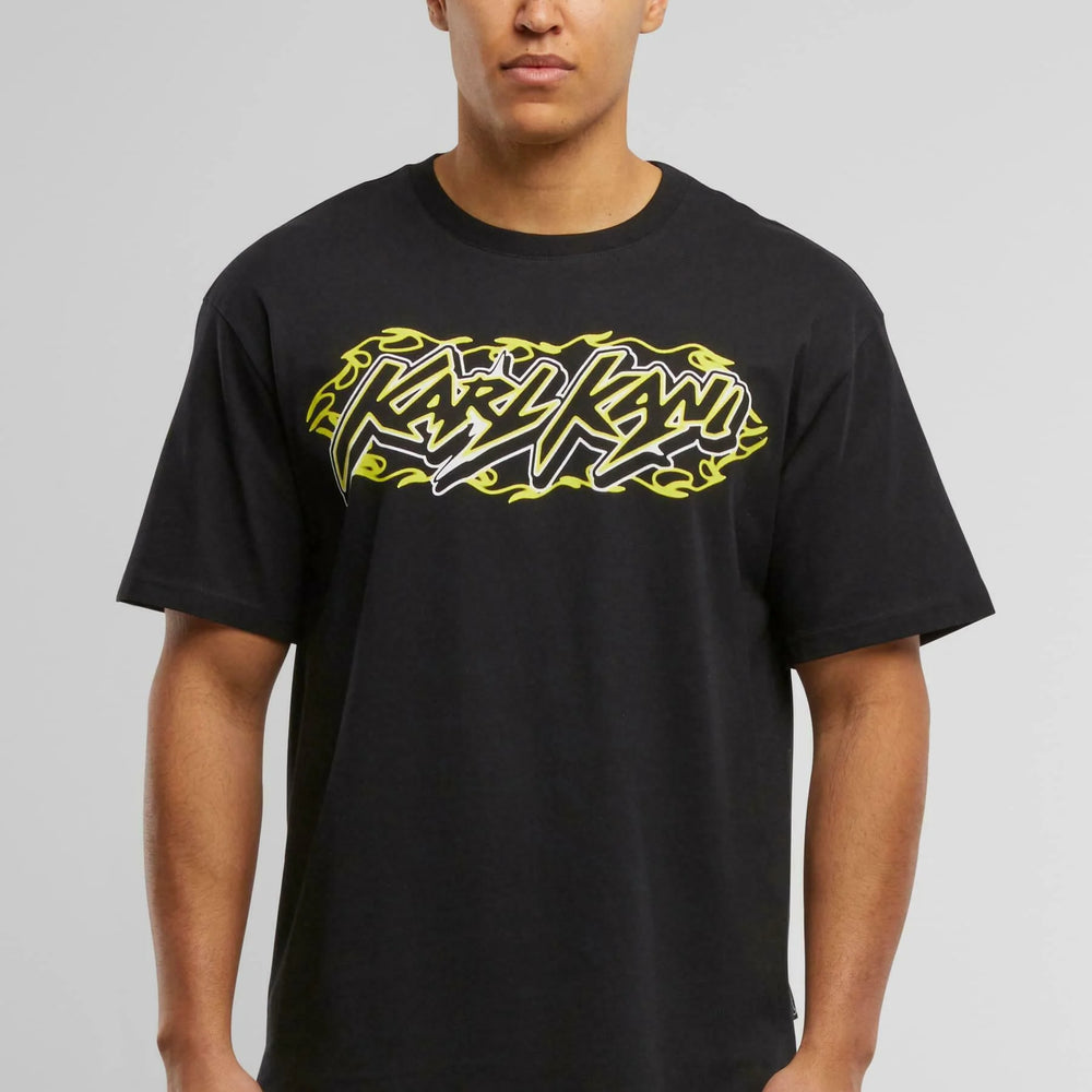 
                      
                        Woven Signature Kani Heat Tee Black Lime
                      
                    
