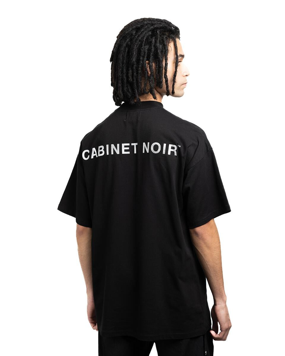Cabinet Noir Art Series Cat Relic Tee Black