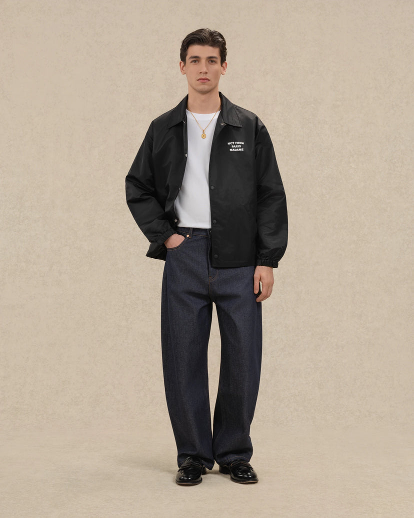 La Veste Slogan Black