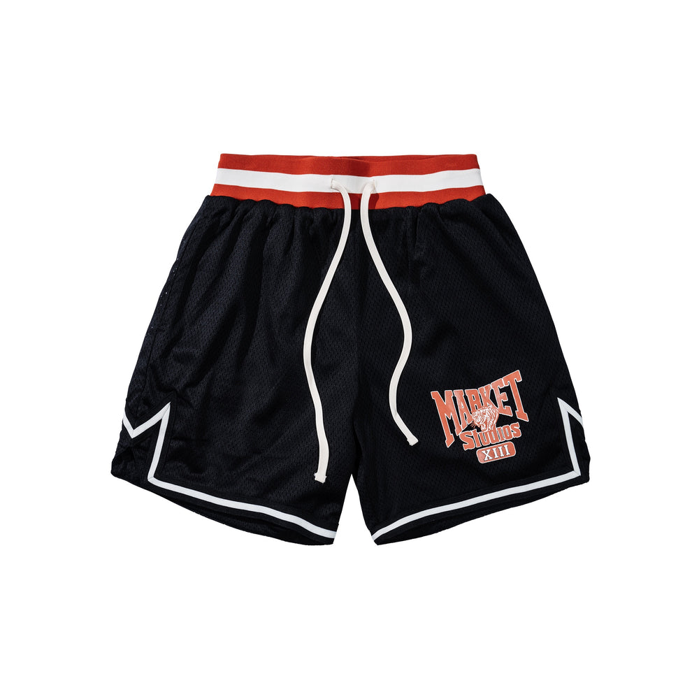 Market Studios Game Shorts washed-black