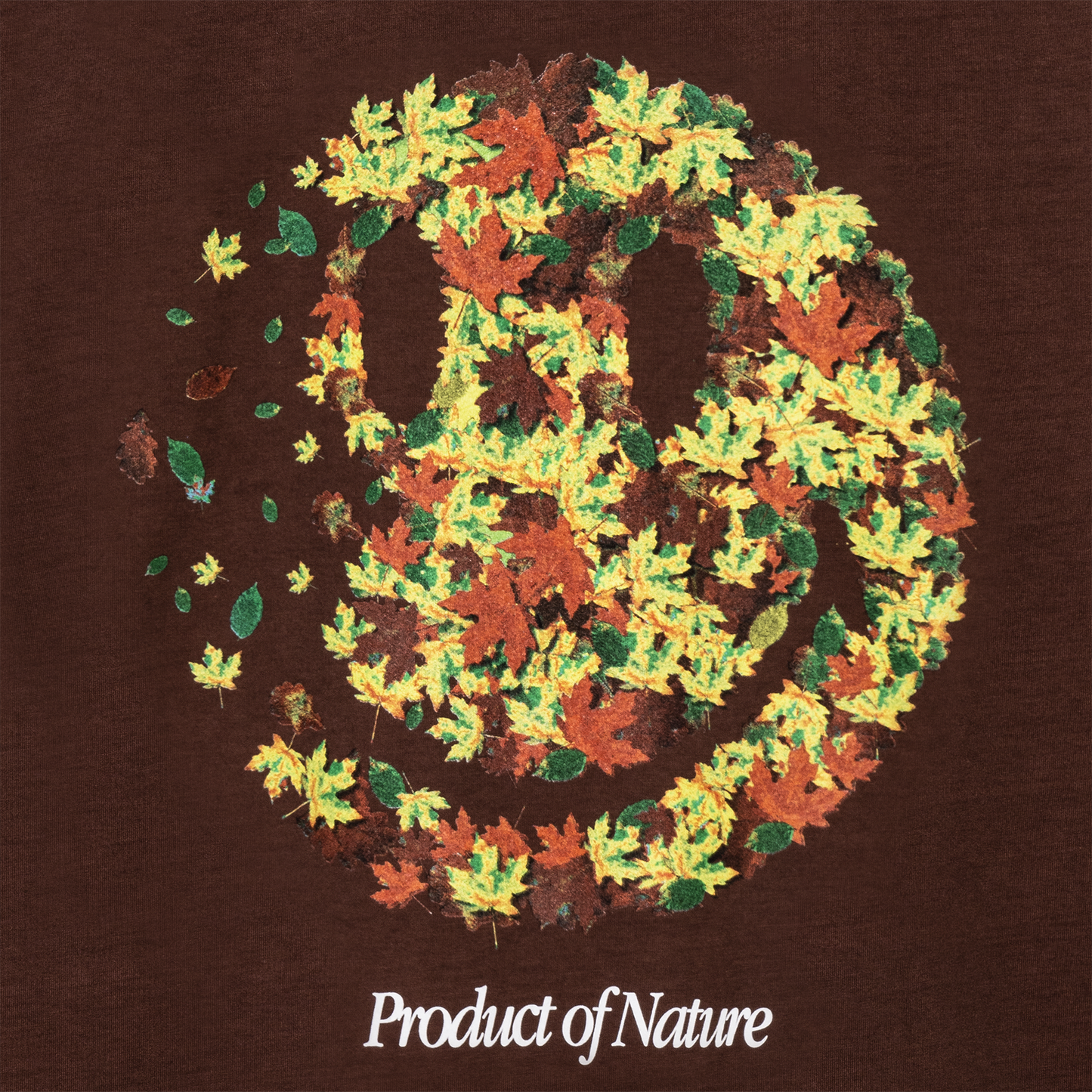 Smiley Product Of Nature T Shirt Acorn
