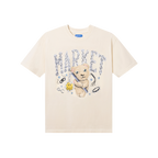 Smiley Soft Core Bear T Shirt Ecru