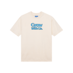 Grow With Us T Shirt Ecru