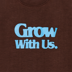 Grow With Us T Shirt Mocha