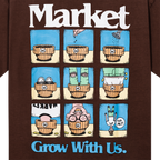Grow With Us T Shirt Mocha