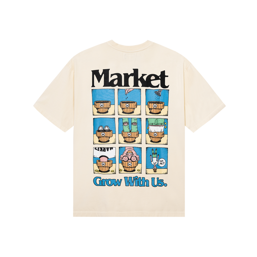 
                      
                        Grow With Us T Shirt Ecru
                      
                    