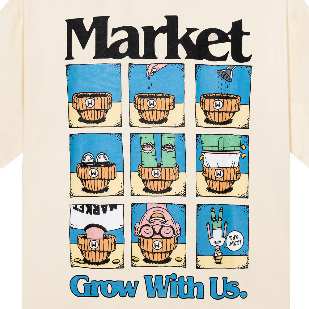 
                      
                        Grow With Us T Shirt Ecru
                      
                    