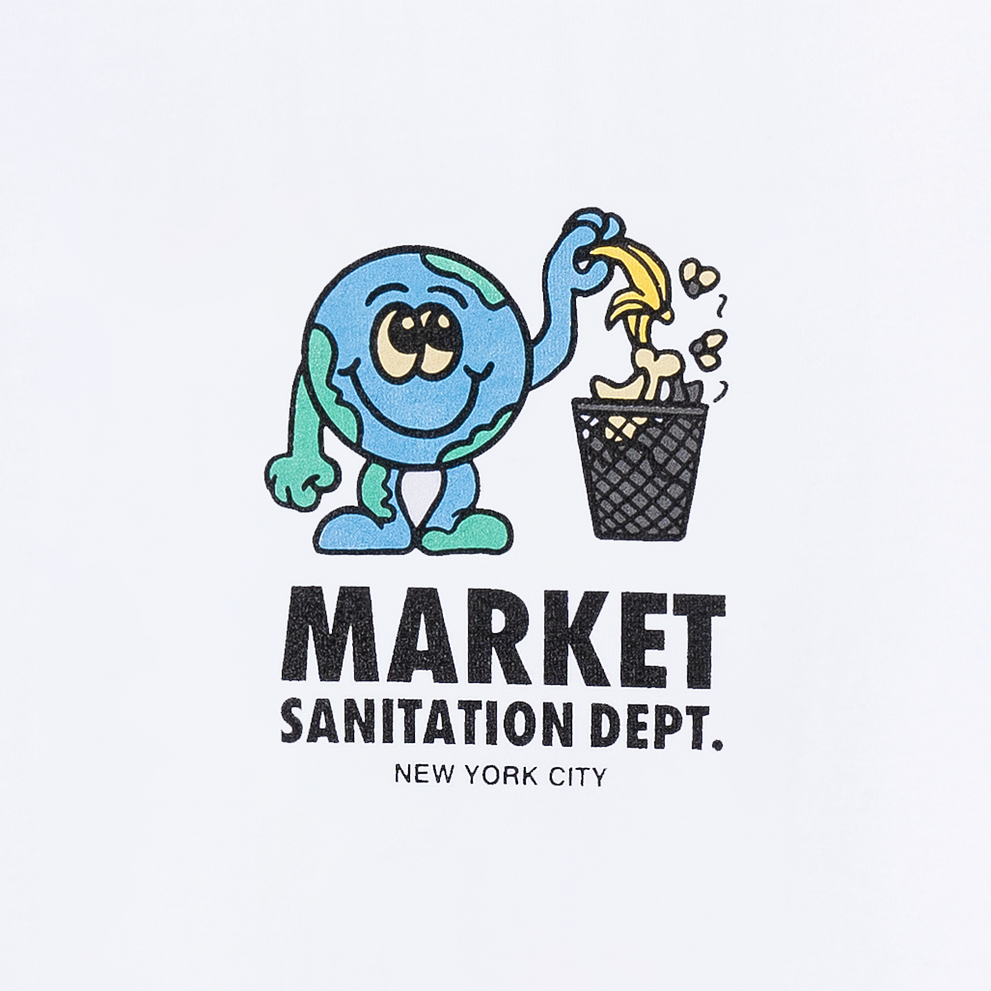 Sanitation Dept T Shirt White