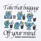 Sanitation Dept T Shirt White