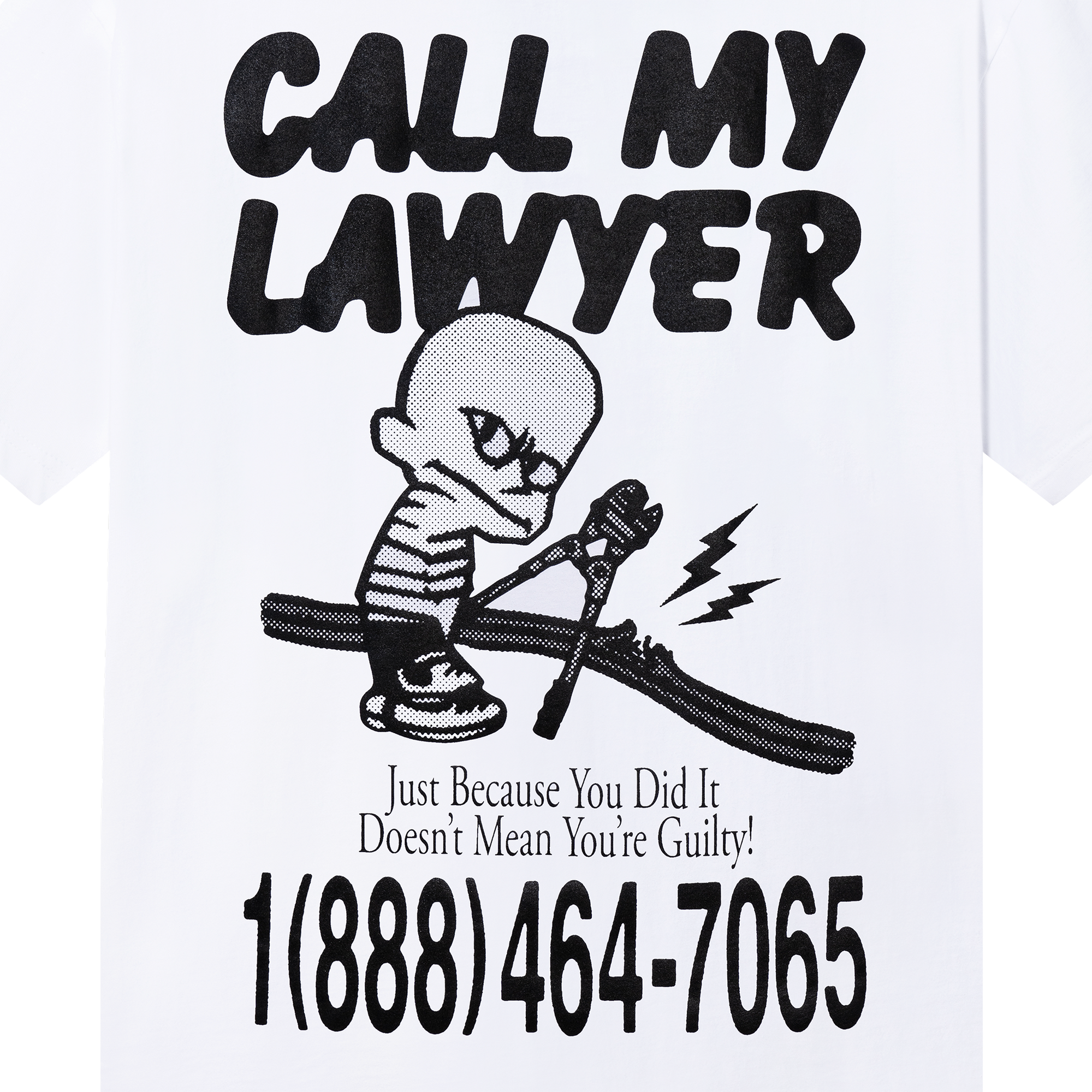 Not Guilty T Shirt White