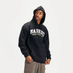 Super Market Pullover Hoodie Washed Black