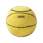 Smiley Plush Basketball Yellow
