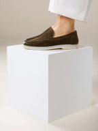 Lady Yacht Loafer Olive