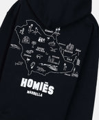 Mapa Hoodie Middle East Black