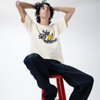 Smiley Sunshine T Shirt Butter Cream