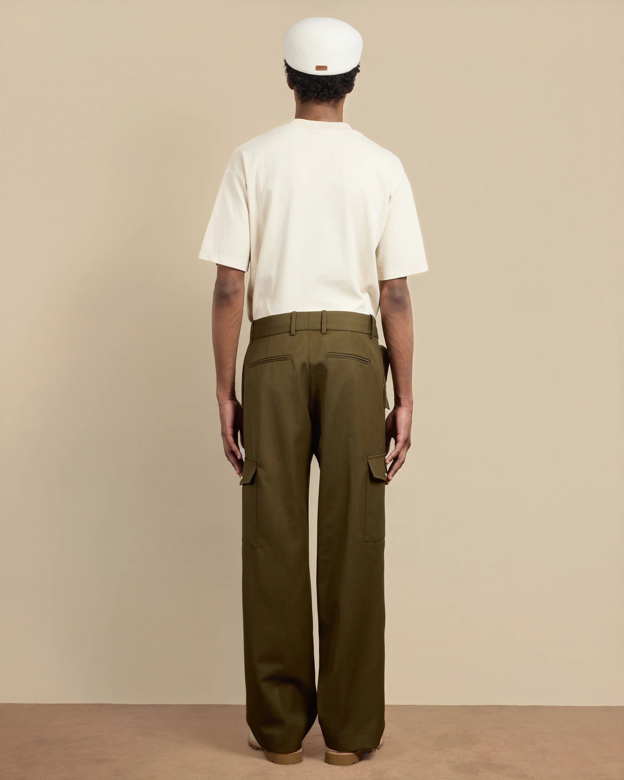 Le Pantalon Cargo Kaki