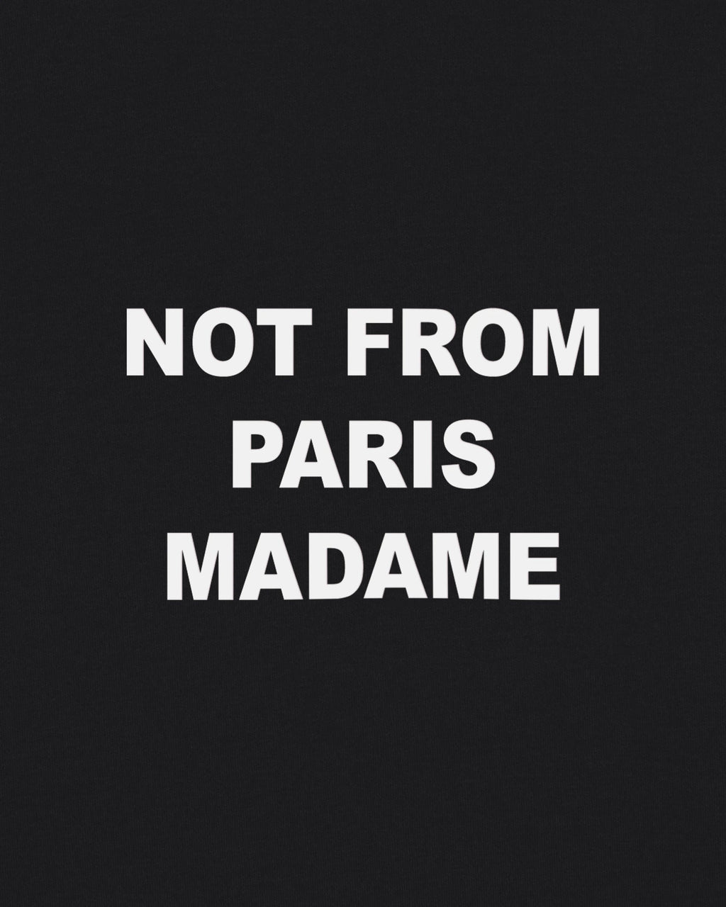 Le TShirt Slogan Black