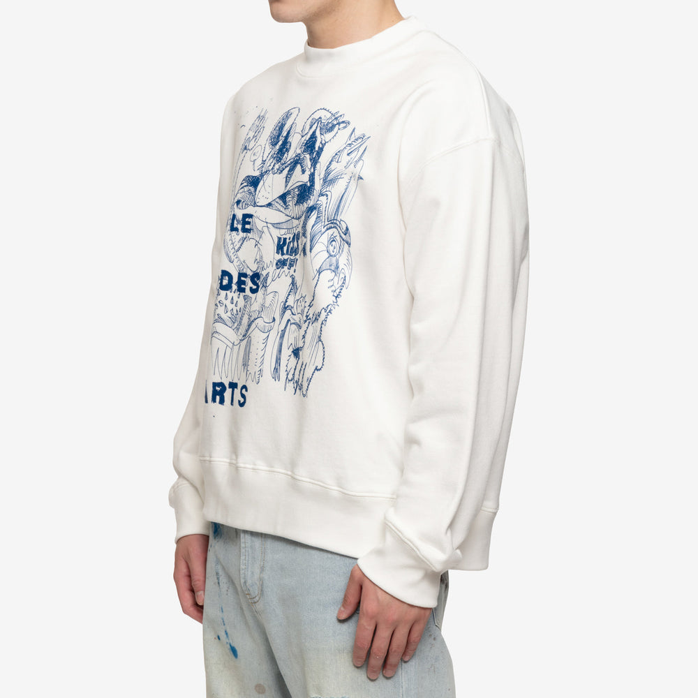 GRIMEY SWEATSHIRT IVORY