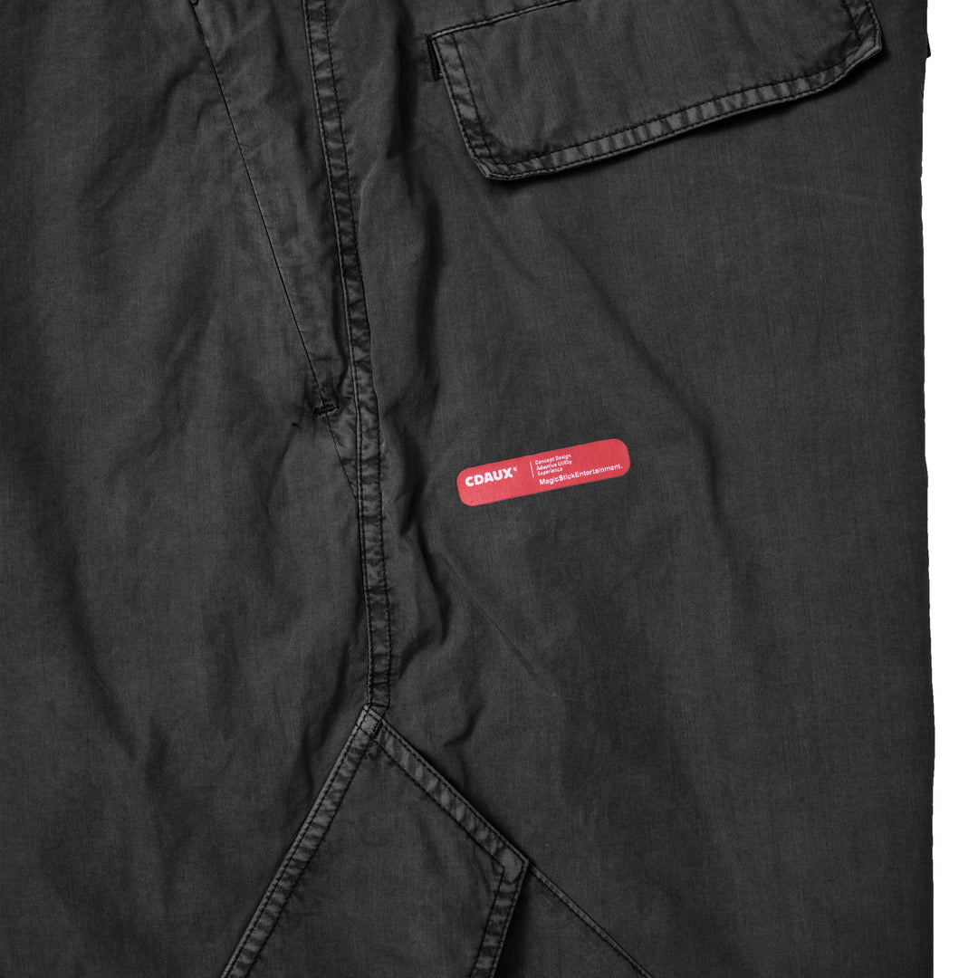 Refined Bdu Wide Pants Fade Black