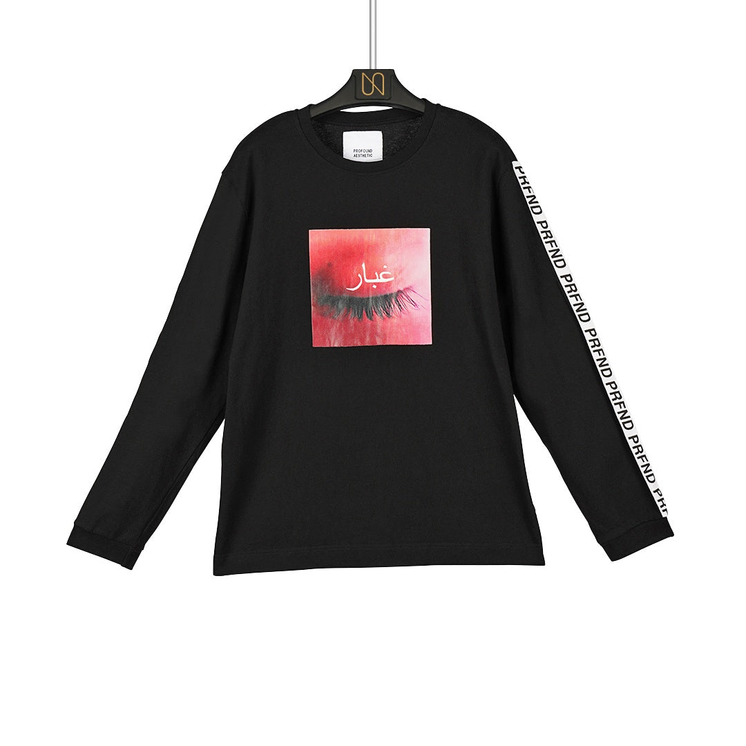 Dust Closed Eye Long Sleeve Tee