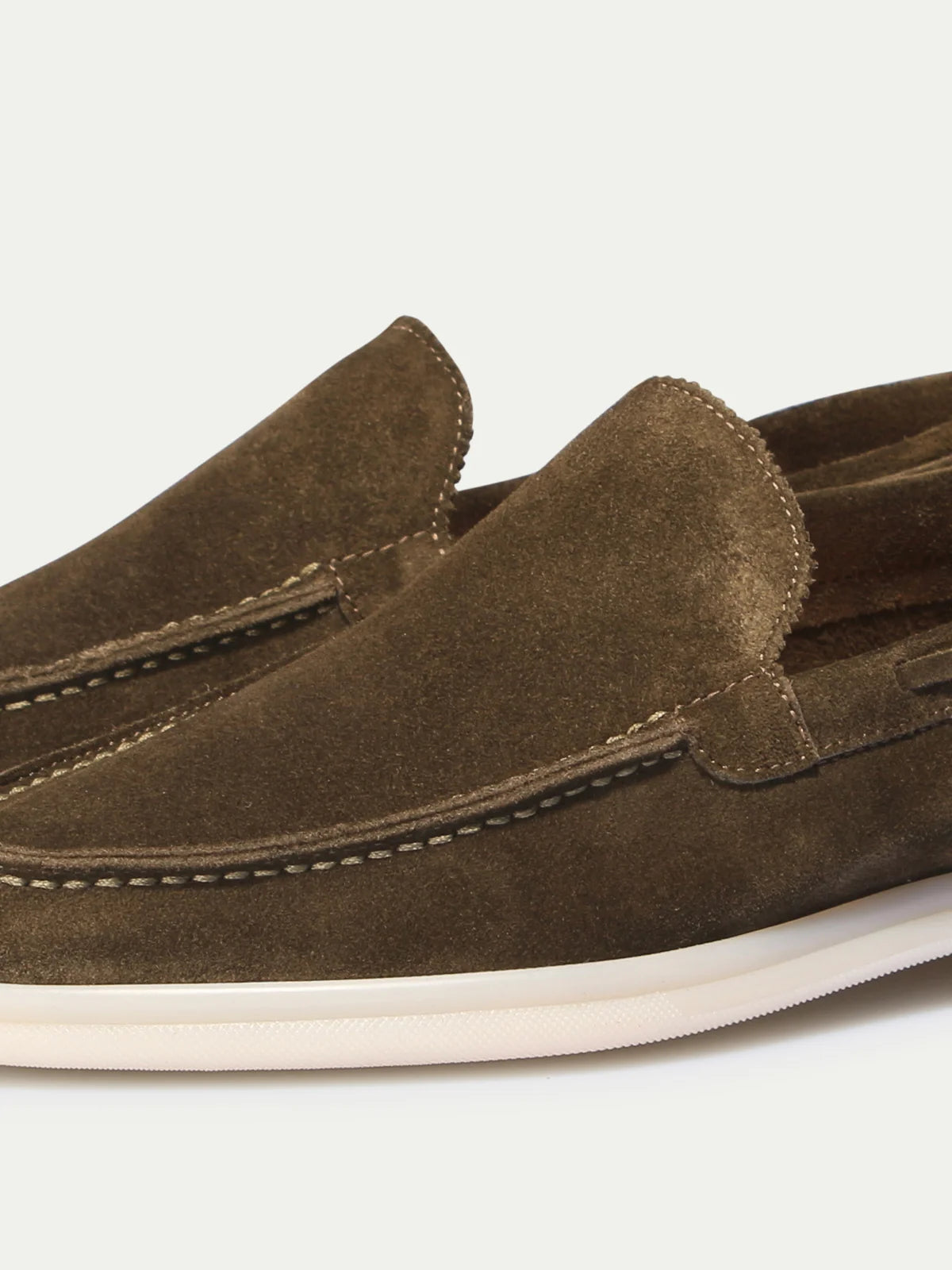 Lady Yacht Loafer Olive