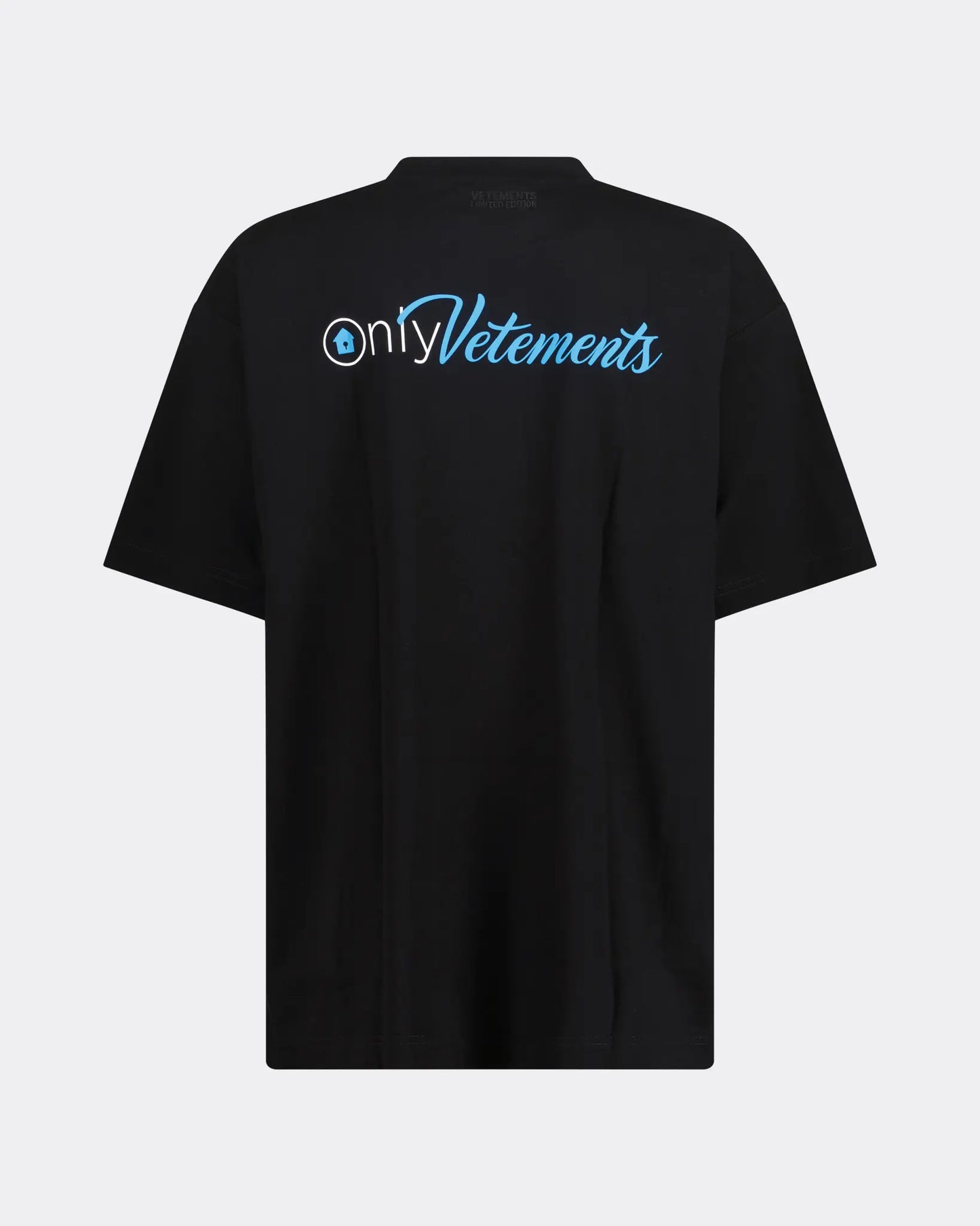 Logo print short sleeve Tshirt Black