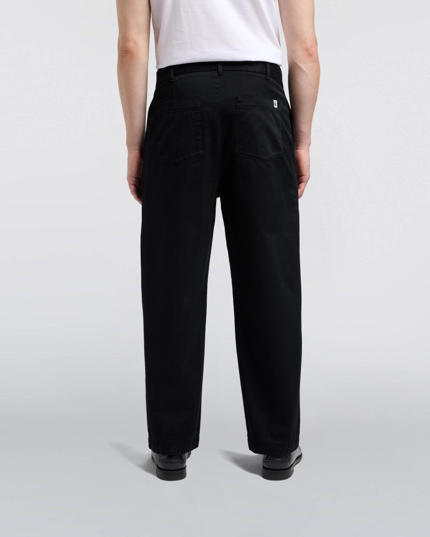 Solan Pant Black Garment Dyed
