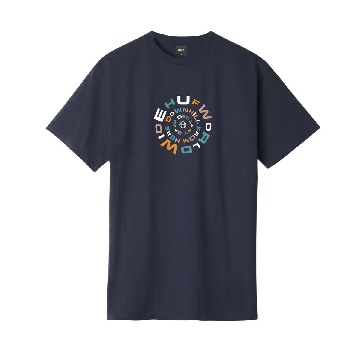 Downward Spiral SS Tee French Navy