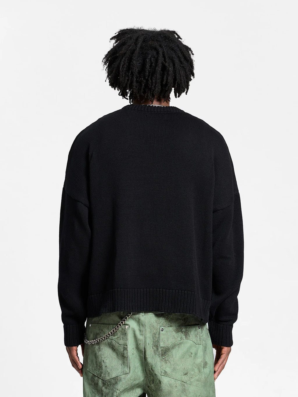 Deliria Knit Sweater Black