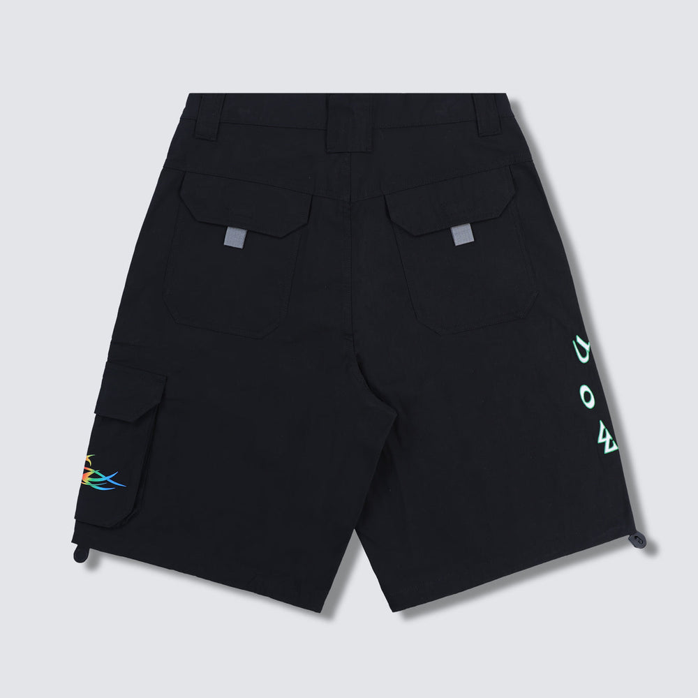 Adventure Cargo Shorts Black