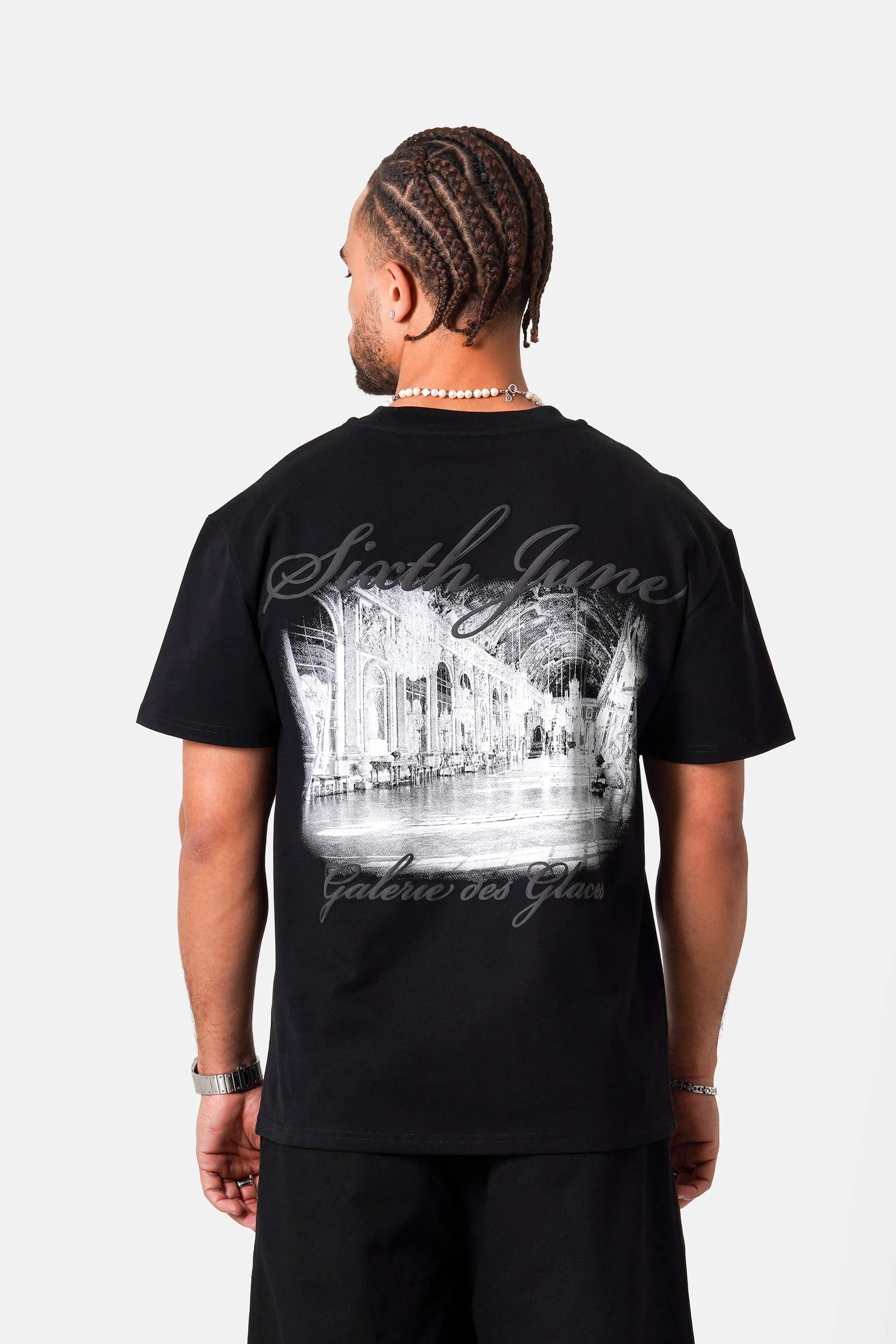 Hall Of Mirrors Graphic Tee 25965 Blac