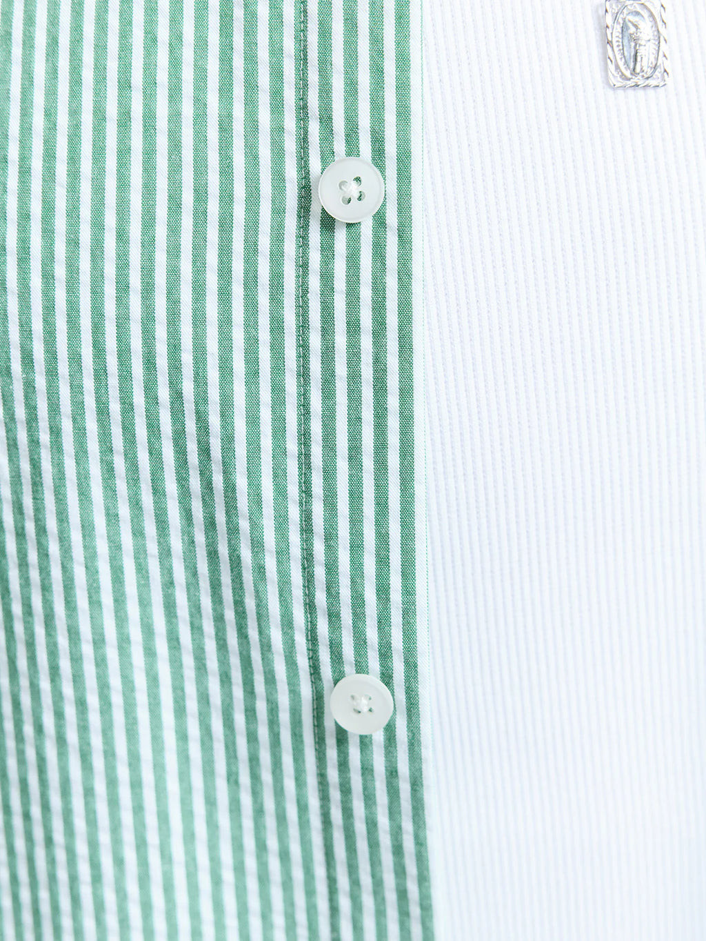 Signe Shirt Green Striped