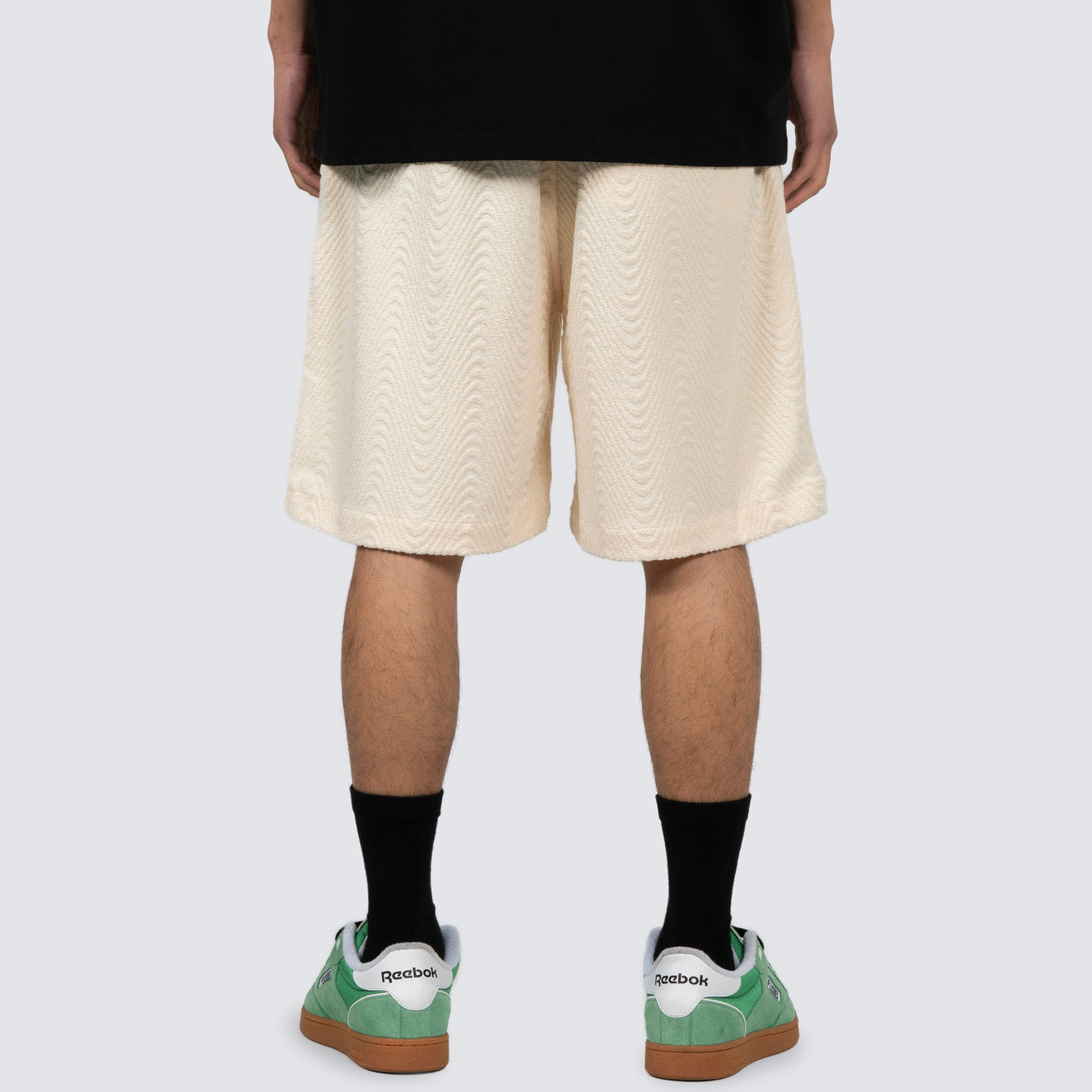 Zen Terry Shorts Off White